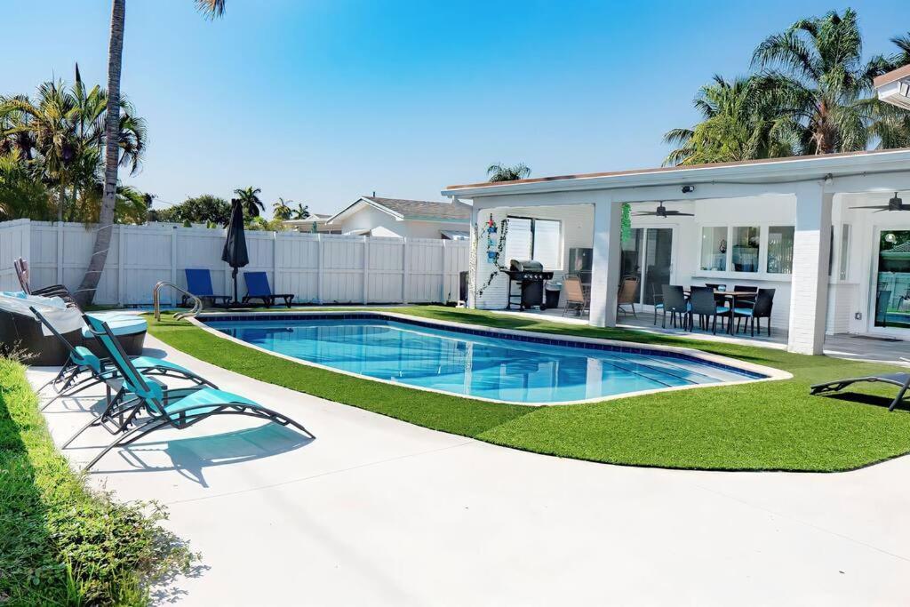 Luxurious & Modern Open Floor Plan Heated Pool Villa Hollywood Buitenkant foto